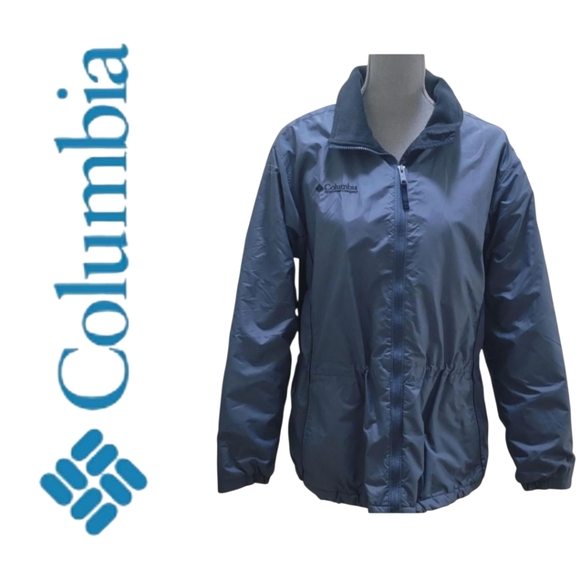 🏷️COLOMBIA WOMEN'S US LARGE JACKET NO HOOD IN VERY GOOD  CONDITION - Picture 2 of 10